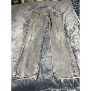 Vintage Y2K Levi's 501 XX Jeans Black‎ Levi Denim Pants Size 34x32 Thrash